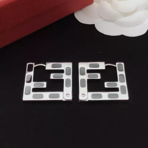 Replica Fendi Earrings For Women #1373097 $36.00 USD for Wholesale