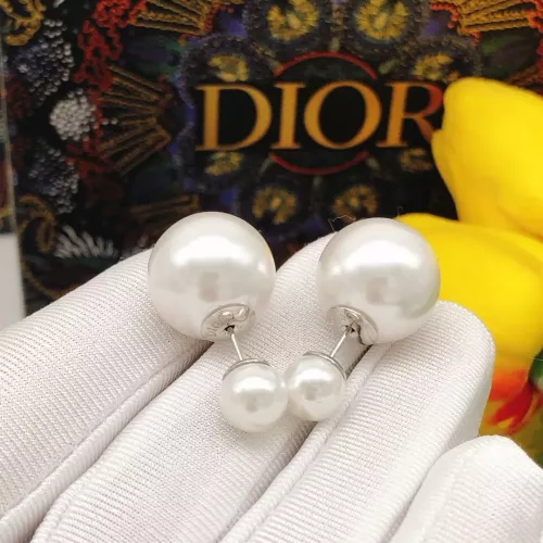 Replica Christian Dior Earrings For Women #1373101 $25.00 USD for Wholesale