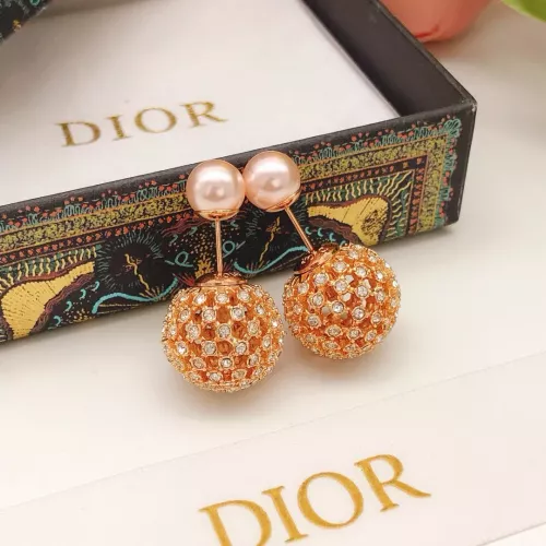 Replica Christian Dior Earrings For Women #1373104 $27.00 USD for Wholesale