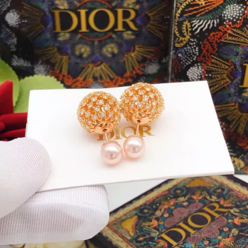 Replica Christian Dior Earrings For Women #1373104 $27.00 USD for Wholesale