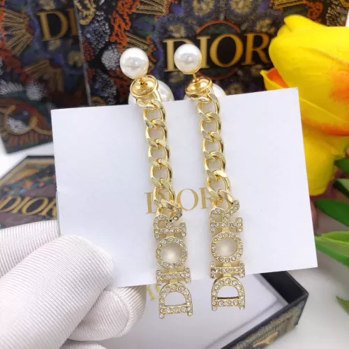 Replica Christian Dior Earrings For Women #1373105 $27.00 USD for Wholesale