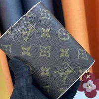 $32.00 USD Louis Vuitton LV Wallets In Red #1364193
