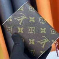$32.00 USD Louis Vuitton LV Wallets In Rose Red #1364195