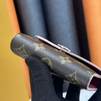 $32.00 USD Louis Vuitton LV Wallets In Rose Red #1364195