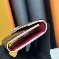 $32.00 USD Louis Vuitton LV Wallets In Rose Red #1364195