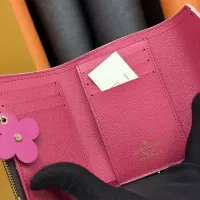 $32.00 USD Louis Vuitton LV Wallets In Rose Red #1364195
