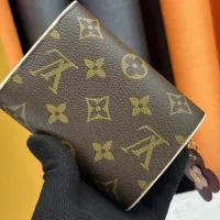$32.00 USD Louis Vuitton LV Wallets In Burgundy #1364196