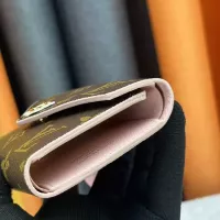 $32.00 USD Louis Vuitton LV Wallets In Pink #1364197