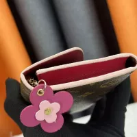 $34.00 USD Louis Vuitton LV Wallets In Rose Red #1364201