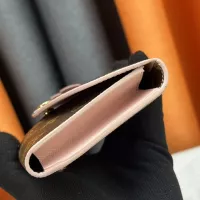 $34.00 USD Louis Vuitton LV Wallets In Pink #1364202