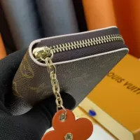 $34.00 USD Louis Vuitton LV Wallets In Orange #1364205