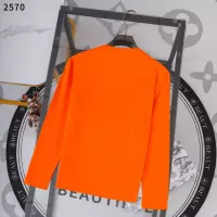 $38.00 USD Hermes T-Shirts Long Sleeved For Men #1364828