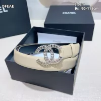 $60.00 USD Chanel AAA Quality Belts For Women #1365168