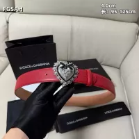 $72.00 USD Dolce & Gabbana D&G AAA Quality Belts For Unisex #1365301