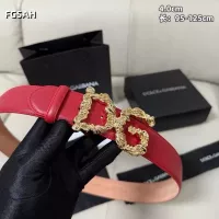 $72.00 USD Dolce & Gabbana D&G AAA Quality Belts For Unisex #1365303