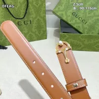 $68.00 USD Gucci AAA Quality Belts For Women #1365540