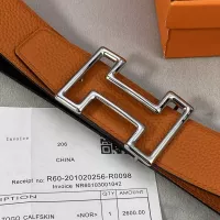 $64.00 USD Hermes AAA Quality Belts For Men #1365652