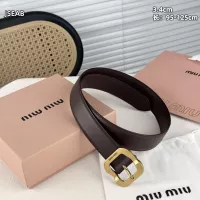 $48.00 USD MIU MIU AAA Quality Belts For Unisex #1365739