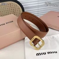 $48.00 USD MIU MIU AAA Quality Belts For Unisex #1365741