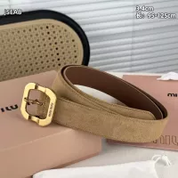 $48.00 USD MIU MIU AAA Quality Belts For Unisex #1365743