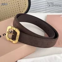 $48.00 USD MIU MIU AAA Quality Belts For Unisex #1365744