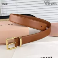 $48.00 USD MIU MIU AAA Quality Belts For Unisex #1365751