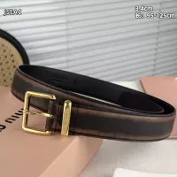 $52.00 USD MIU MIU AAA Quality Belts For Unisex #1365762