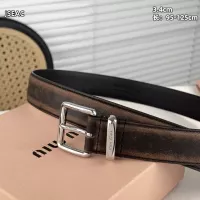 $52.00 USD MIU MIU AAA Quality Belts For Unisex #1365763