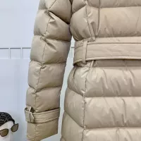$257.85 USD Burberry Down Feather Coat Long Sleeved For Women #1366696