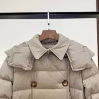 $257.85 USD Burberry Down Feather Coat Long Sleeved For Women #1366697