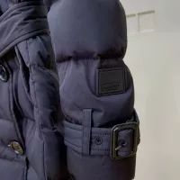 $257.85 USD Burberry Down Feather Coat Long Sleeved For Women #1366699