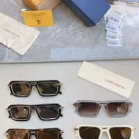 $64.00 USD Louis Vuitton AAA Quality Sunglasses #1366713