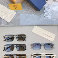 $64.00 USD Louis Vuitton AAA Quality Sunglasses #1366714