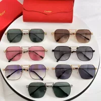 $45.00 USD Cartier AAA Quality Sunglassess #1366939