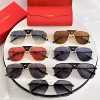$48.00 USD Cartier AAA Quality Sunglassess #1366946