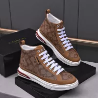 $85.00 USD Coach High Tops Shoes For Men #1367262