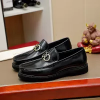 $96.00 USD Salvatore Ferragamo Leather Shoes For Men #1367308