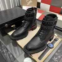 $155.00 USD Christian Louboutin Boots For Men #1367539