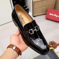 $85.00 USD Salvatore Ferragamo Leather Shoes For Men #1367846