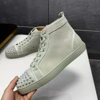 $96.00 USD Christian Louboutin High Top Shoes For Men #1368089