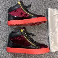 $98.00 USD Giuseppe Zanotti High Tops Shoes For Men #1368338