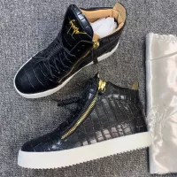 $102.00 USD Giuseppe Zanotti High Tops Shoes For Men #1368342
