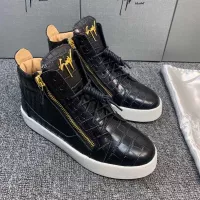 $102.00 USD Giuseppe Zanotti High Tops Shoes For Men #1368342