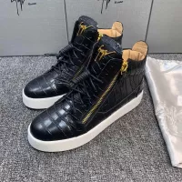 $102.00 USD Giuseppe Zanotti High Tops Shoes For Women #1368343