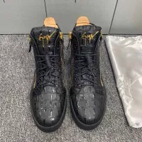 $102.00 USD Giuseppe Zanotti High Tops Shoes For Men #1368344