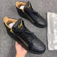 $102.00 USD Giuseppe Zanotti High Tops Shoes For Men #1368344
