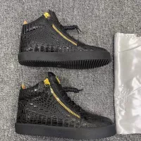 $102.00 USD Giuseppe Zanotti High Tops Shoes For Women #1368345