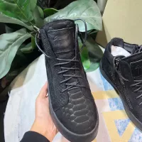 $102.00 USD Giuseppe Zanotti High Tops Shoes For Men #1368346