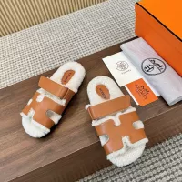 $92.00 USD Hermes Slippers For Women #1368655