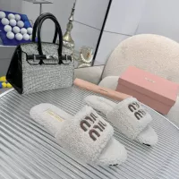$88.00 USD MIU MIU Slippers For Women #1368695
